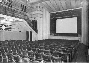 Side view of the stalls and proscenium, Regal Theatre, ...
