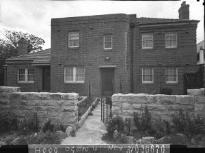 Unidentified two-storey villa ot flats (taken for Build...