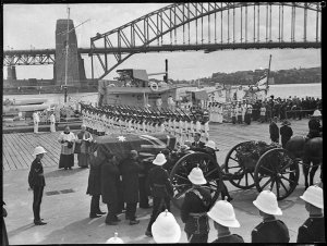 Funeral of Hon. J.A. Lyons, Prime Minister of Australia