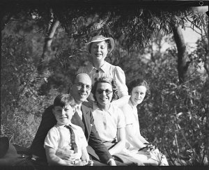 Actor; George Gee and family