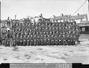 A group of RAAF personnel, at Ultimo  (includes one dis...