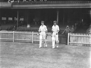 Opening batsmen [Bill Brown and Jack Fingleton]