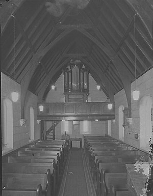 Interior of Watson's Bay Church