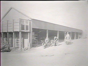 The machine shed, Pitt Town farm