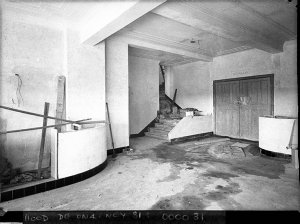 Remodelling the foyer, Civic Theatre, Bankstown