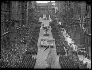 Peace celebrations, Sydney