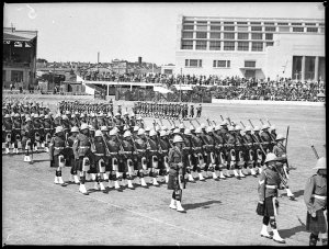 30th Battalion at Highland Gathering at the Showground