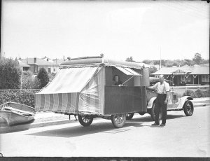 Car trailer (taken for Mr Charles, 71 Forest Road, Hurs...