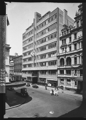 S Hoffnung's Building, Kent Street frontage (for Buildi...