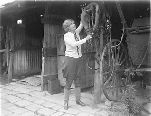 American film actress Eva Novak