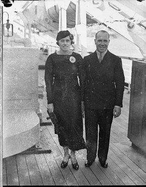 Arrivals by the "Monterey"