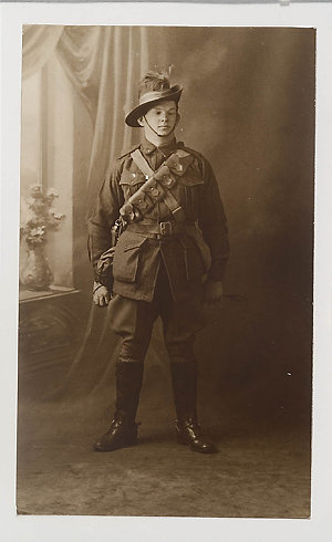 NSW servicemen portraits, 1918-19 - William Charles Kav...