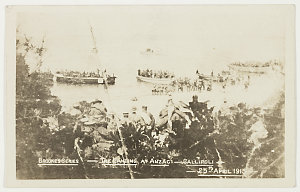 Scenes of ANZAC [postcards] ; The Gallipoli letter card...