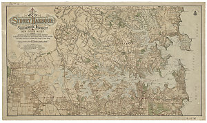 Map of Sydney Harbour and surrounding districts [cartog...