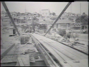 Construction of the Cammeray arch bridge replacement fo...