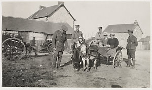 Dr. Herschel Harris war photographs in France and Lemno...