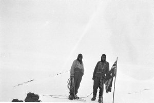 Q642: Correll and Madigan on summit of Aurora Peak / Ar...