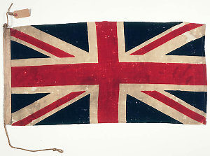 Item 1: 88 Union Jack used sledging