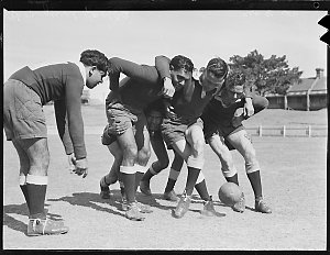 Aboriginal football team, 24 August 1946