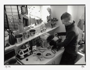 Item 08: Jolyon making his breakfast in his kitchen, Cr...