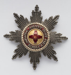 Item 1487: Star of the order of Saint Anne, [medal], ca...