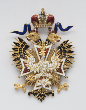 Badge of the Order of the White Eagle, ca. 1831-1905 / ...