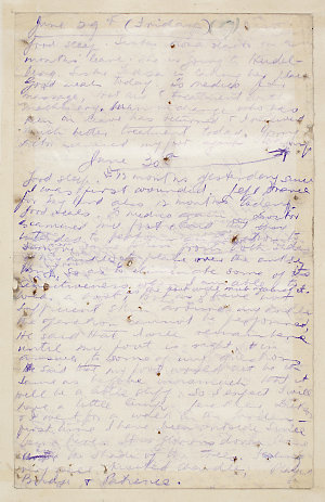 Wells war diary, 11 April-31 December 1917 / Donald Per...