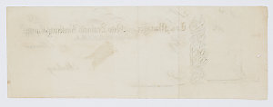 Item 762: New Zealand Banking Company, cheque with butt...