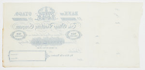 Item 753: Otago Banking Company, banknote, ten shilling...