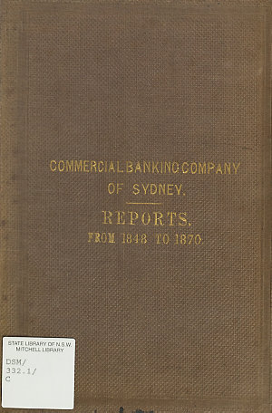 Half-yearly reports : nos. 1 to 45 from 1848 to 1870 / ...