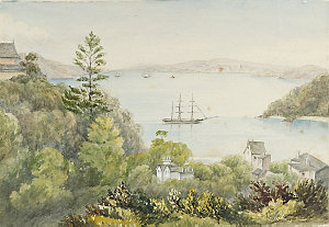 Item 05: Sydney Harbour, possibly from Darling Point, 1...