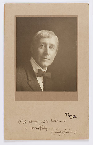 Item 04: [Portrait photograph of] Percy Lindsay / photo...