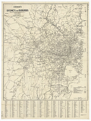 Sydney and suburbs [cartographic material] / Craigie Ma...