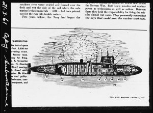 Copy of Pix diagram of submarine, 21 March 1961 / photo...