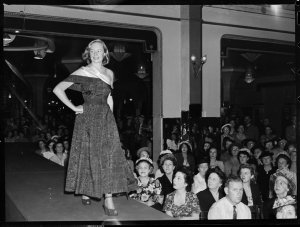 Fashion parade at Mark Foy's, 8 March 1949 / photograph...