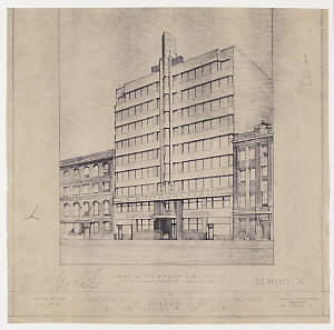 Folder A:  Architectural drawings showing proposed new ...