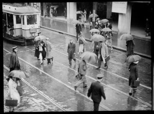 Wet weather picture, 20 May 1947 / photographs by F. R....