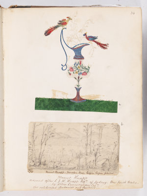[Scrap album of miscellaneous drawings, ca. 1825-1864 -...