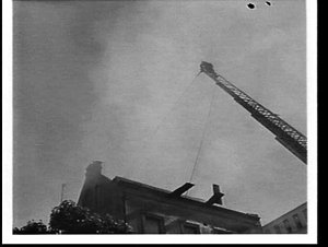 Fire at Buckingham's store in Oxford Street, Darlinghur...