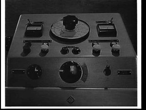 Festival Records' Neuman disk-cutting machine