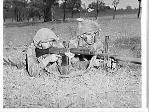 University of New South Wales Regiment at CMF exercises...