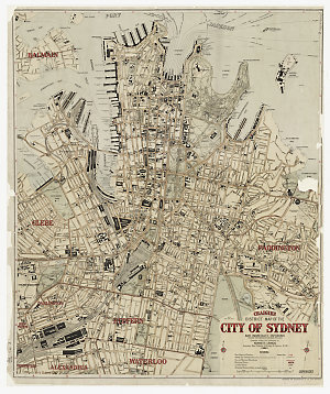 District map of the City of Sydney [cartographic materi...