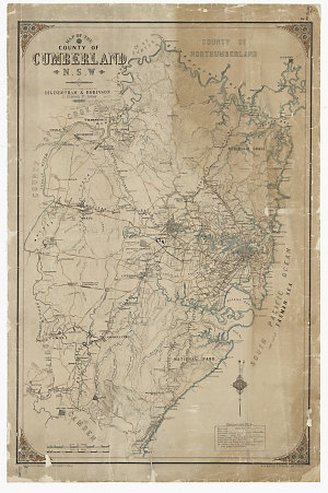 Map of the County of Cumberland [cartographic material]...