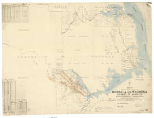 Map of parts of the parishes of Bodalla and Wagonga, Co...