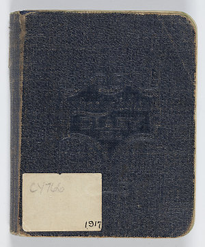 Item 10: Miles Franklin pocket diary, 5 January 1917-16...