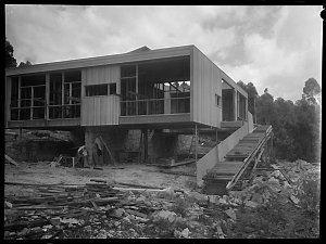 American style home, Project, 30 December 1949 / photog...