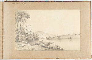 [Album of drawings of Tasmanian scenes and photographs ...