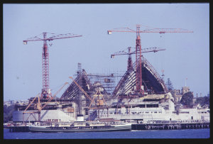 File 030: Sydney Opera House construction from Kirribil...