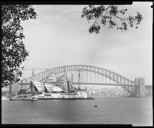 File 045: Sydney Opera House construction progress from...