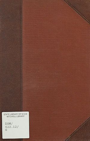 Australian prospector's pocket-book / by G. A. Goyder.